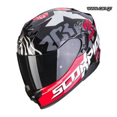 ΚΡΑΝΟΣ ΜΗΧΑΝΗΣ SCORPION EXO-520 EVO AIR ROK BAGOROS BLACK RED