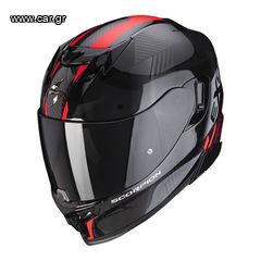 ΚΡΑΝΟΣ ΜΗΧΑΝΗΣ SCORPION EXO-520 EVO AIR LATEN BLACK RED