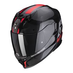 ΚΡΑΝΟΣ ΜΗΧΑΝΗΣ SCORPION EXO-520 EVO AIR LATEN BLACK RED