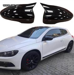 Καπάκια Καθρεφτών VW Scirocco 08-17, Eos 06-15, Passat CC 08-12, Jetta 10-18  piano black