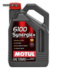 MOTUL 6100 SYNERGIE + 10W40 4LT