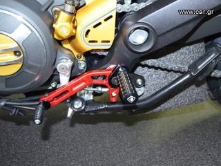 Ducabike ρυθμιζόμενα μαρσπιέ για Ducati-thumb-33