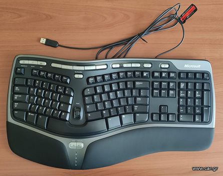 Πωλείται ενσύρματο πληκτρολόγιο Microsoft Natural Ergonomic Keyboard 4000 v1.0