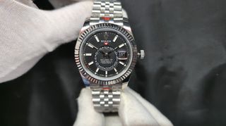 Rolex Sky-Dweller black  -  Ανδρικο ρολοι κορυφαιας ποιοτητας replica 3Α.