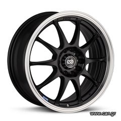 Enkei J10 6.5x15" 4x100 & 114.3  ET38  Black/Diamond