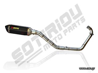 ΕΞΑΤΜΙΣΗ SYM VF185 ΤΥΠΟΥ AKRAPOVIC HIGH UP