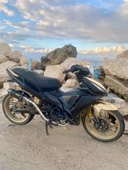 ΕΞΑΤΜΙΣΗ SYM VF185 ΤΥΠΟΥ AKRAPOVIC HIGH UP-thumb-1