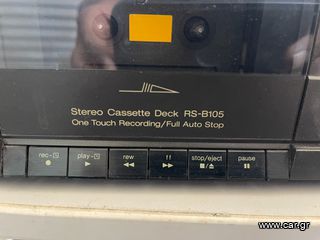 κασετοφωνο Technics RS-B105 Stereo Cassette Deck-thumb-2