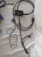 2-Port USB DVI/Audio Cable KVM-thumb-2