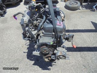 Κινητήρας Μοτέρ NISSAN ALMERA N16 (2000-2006) 1500cc QG15 μαύρο καπάκι, παρέχετια ΓΡΑΠΤΗ ΕΓΓΥΗΣΗ-thumb-1