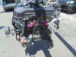 Κινητήρας Μοτέρ NISSAN ALMERA N16 (2000-2006) 1500cc QG15 μαύρο καπάκι, παρέχετια ΓΡΑΠΤΗ ΕΓΓΥΗΣΗ-thumb-2