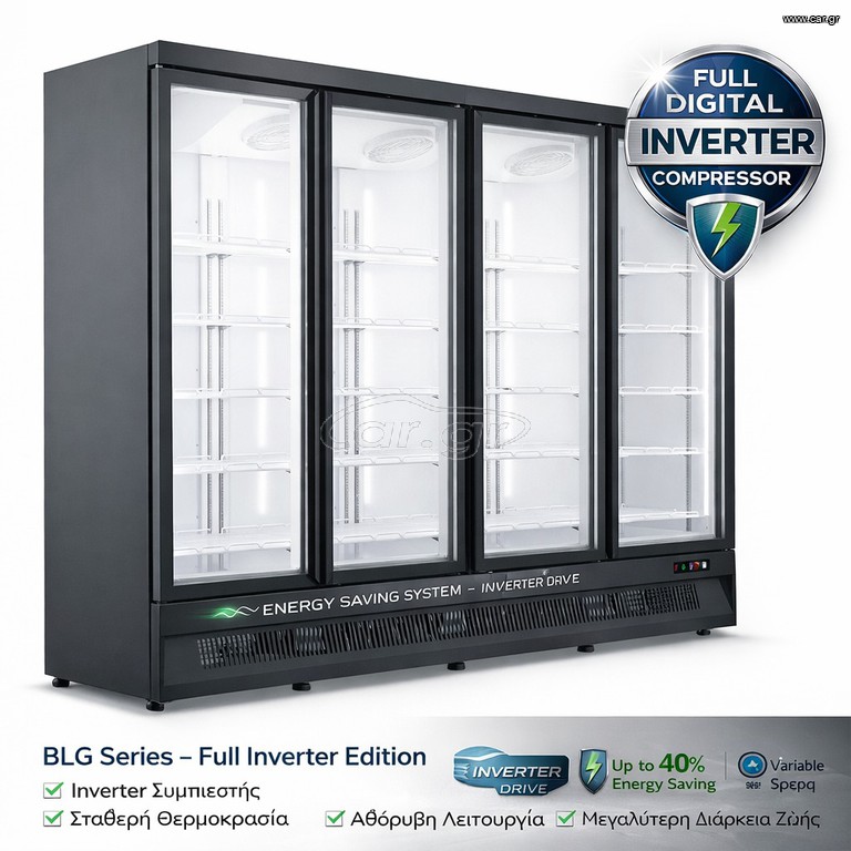 BLG LC 250 TN4 Inverter – Επαγγελματικό Ψυγείο Συντήρησης Plug In Άμεσα διαθέσιμο