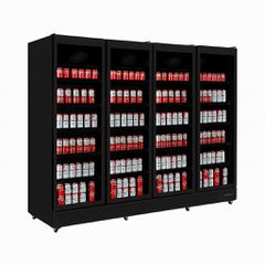 ΨΥΓΕΙΟ ALG-R 2.50 x 0.71 x 2.05 TN4 FGD INVERTΕR PLUG IN NO FROST (ΜΑΥΡΟ)