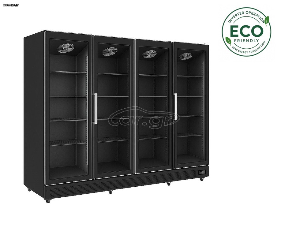 ALG-R 2,24m Inverter – Ψυγείο μαναβικής Plug In No Frost (Μαύρο) – Άμεσα Διαθέσιμο