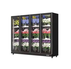 ΨΥΓΕΙΟ ALG-R FV Λουλουδιών 2.50 x 0.71 x 2.05 TN4 FGD INVERTER PLUG IN NO FROST (ΜΑΥΡΟ)