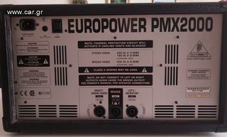 Μικροφωνική Behringer EUROPOWER PMX2000-thumb-3