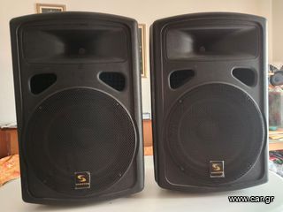 Ζευγάρι Επαγγελματικά Ηχεία SOUNDKING FP0212 PROFESSIONAL SPEAKER SYSTEM 2X250 WATT με βάσεις αλουμινίου