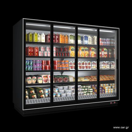ΨΥΓΕΙΟ SELF SERVICE ΣΥΝΤΗΡΗΣΗΣ BALI S  2.90x0.75x2.20/ ΣΥΡΟΜΕΝΕΣ ΠΟΡΤΕΣ/ ΧΩΡΙΣ ΜΟΤΕΡ