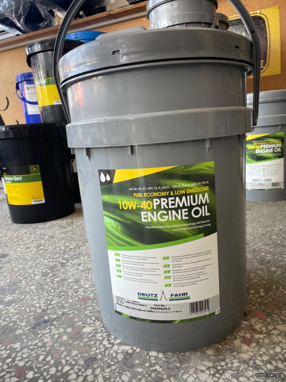 DEUTZ 10W-40 PREMIUM ENGINE OIL