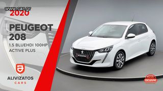 Peugeot 208 '20 1.5 BlueHDi 100 Hp Active Plus