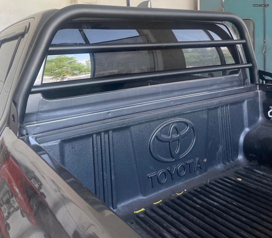 Roll bar inox black