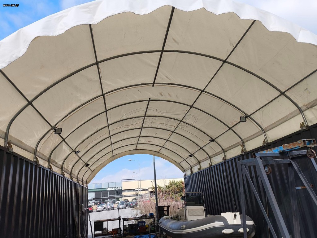 Κοντέινερ 2024 Υπόστεγο για δύο 40' containers [73,2 τ.μ.]