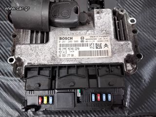 PEUGEOT 206 SET IMMO BOSCH 0 261 208 908,9659317780,ME7.4.5,9653667680,S118085220E