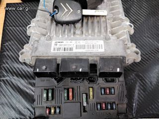 CITROEN C2 HDI SET IMMO SIEMENS SID804,5WS40111C-T,S118085300K