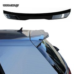 Αεροτομή Οροφής Πρόσθετο Vw Golf VI (6) & Golf VII (7) 2008-2020 Μαύρο Γυαλιστερό Abs Πλαστικό