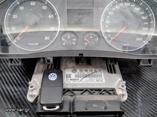 VOLKSWAGEN-VW GOLF 5 1.4 TSI SET IMMO BOSCH 0 261 S04 398,03C906022AK,MED17.5.20,1K0920864A