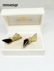 Holiday Ribbon Stud Σκουλαρίκια Vintage με κλιπ Α9536 ΤΙΜΗ 70 ΕΥΡΩ