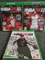 Πακετο ΜΠΑΣΚΕΤ NBA 2K 16,17,19 (XBOX One & XBOX Series X συμβατα)