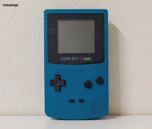 Nintendo Gameboy Color Teal + The Mummy