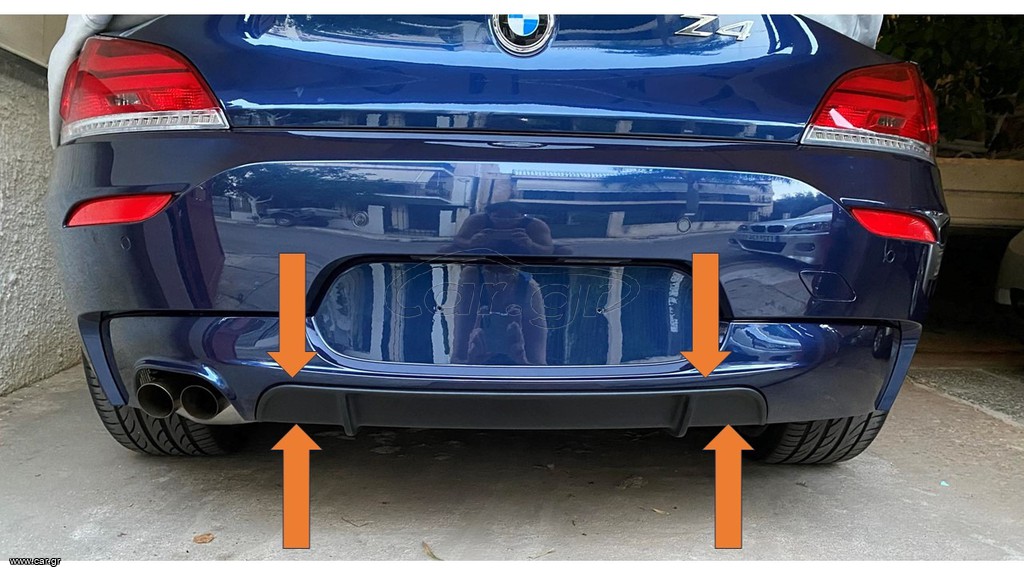 Black Diffuser Rear bumper M-Pack 35is