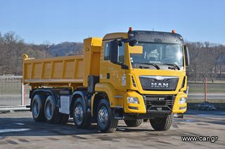 Ανατροπή MAN 2015 TGS 35.400 KIPPER 5,80 m + BORDMATIC * 8x4