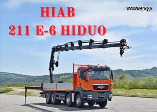 Γερανοί - Φορτηγά Με Γερανό MAN 2012 TGS 35.440 * HIAB 211 E-6 HIDUO +FUNK / 8x4