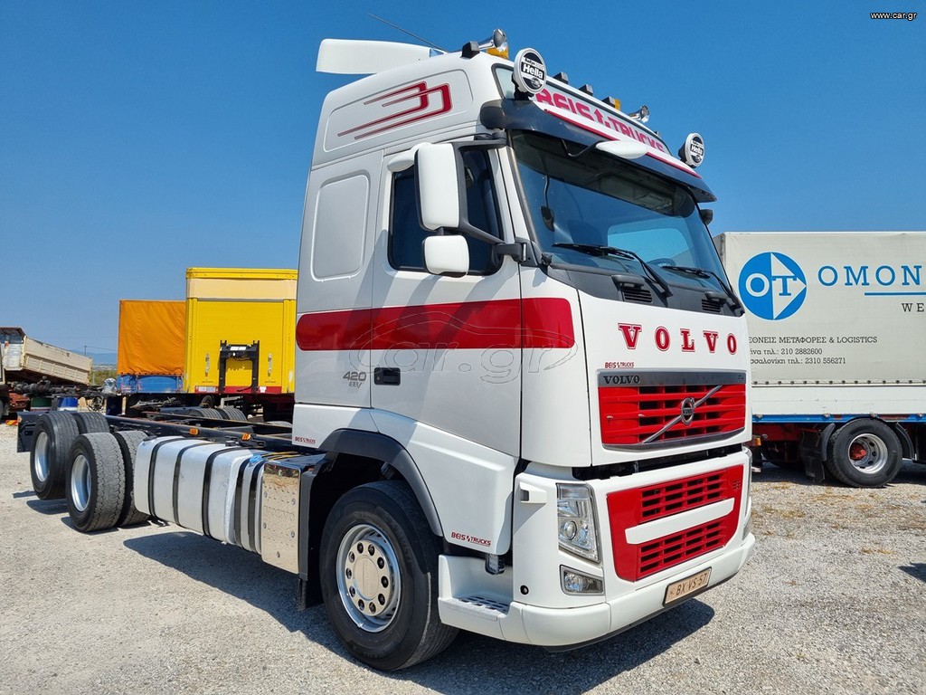 Σασί Volvo 2011 FH13 420 EEV 6X2 EU5 !!!ΠΡΟΣΦΟΡΑ!!!