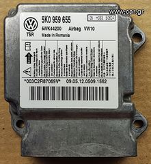 Ανακατασκευή Εγκεφάλου αερόσακων VW Golf 5K0959655D