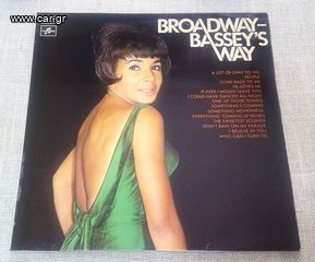 Shirley Bassey – Broadway Bassey's Way LP