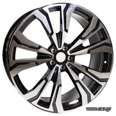 REPLICA BMW STYLE 358 22X9.5-10.5 5X112 ET30/35 BLACK MACHINED FACED