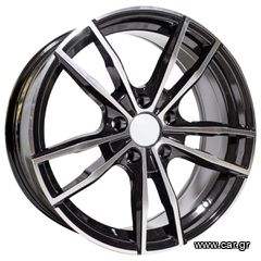 REPLICA BMW STYLE 612 18X8.0 5X120 ET35 BLACK MACHINED FACED