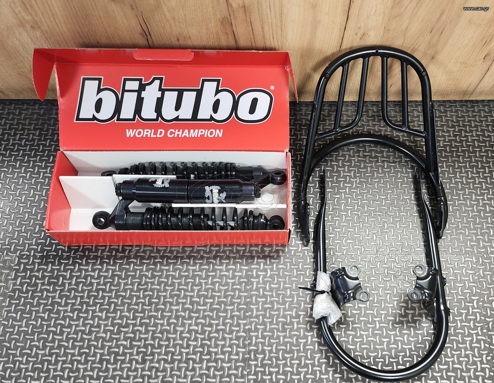 TRIUMPH BONNEVILLE T100-120 Σετ Ανάρτηση bitubo, σχαρα και βαση - χειρολαβή