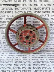 DAYTONA SPRINTER 125 ΕΜΠΡΟΣ ΖΑΝΤΑΣ ΤΡΟΧΟΣ ΜΕ ΔΙΠΛΗ ΔΙΣΚΟΠΛΑΚΑ - MOTO PARTS