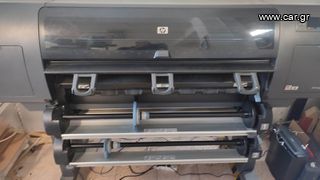 HP Designjet Plotter ΚΑΙ εκτυπωτής KONICA-MINOLTA BIZHUB C451