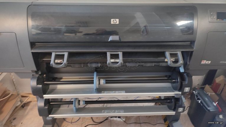 HP Designjet Plotter ΚΑΙ εκτυπωτής KONICA-MINOLTA BIZHUB C451