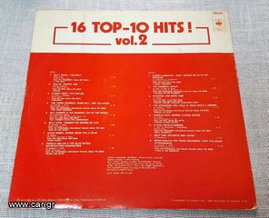 Various – 16 Top 10 Hits - 2  LP-thumb-1