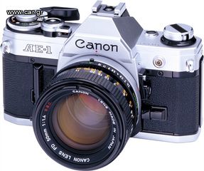 CANON AE 1 ΜΕ ΔΥΟ ΦΑΚΟΥΣ ΦΛΑΣ ΚΑΙ ΕΠΑΓΓΕΛΜΑΤΙΚΟ ΤΡΙΠΟΔΑ ΑΡΙΣΤΗ ΛΕΙΤΟΥΡΓΙΚΑ ΔΟΥΛΕΥΕΙ ΜΕ ΦΙΛΜ 135