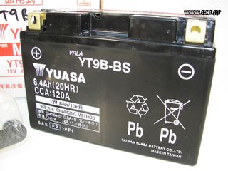 ΜΠΑΤΑΡΙΑ YT9B-BS YUASA ΚΛΕΙΣΤΟΥ-thumb-1