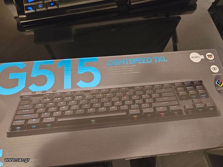 Logitech G515 TKL RGB Gaming Πληκτρολόγιο Tenkeyless