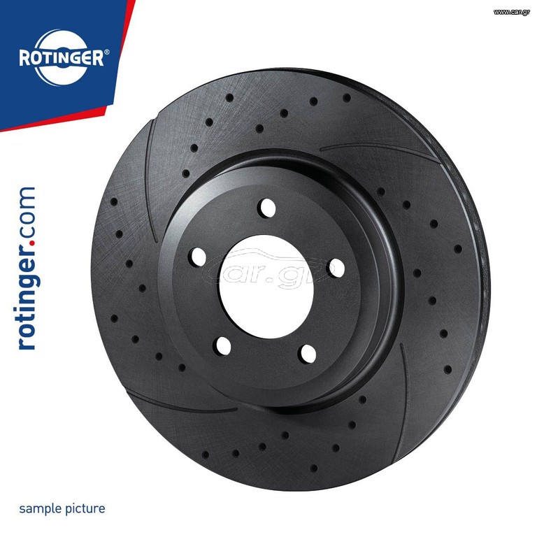 ΤΡΥΠΗΤΕΣ - ΧΑΡΑΚΤΕΣ ΔΙΣΚΟΠΛΑΚΕΣ ROTINGER 312X25 ( 1K0 615 301 AA  ) ΓΙΑ AUDI A3 2008-> , Q3 ,TT 2006-> / SEAT LEON 2006-> / SKODA OCTAVIA 2006-> ,SUPERB 2008-> / VW GOLF V,VI, SCIROCCO,PASSAT